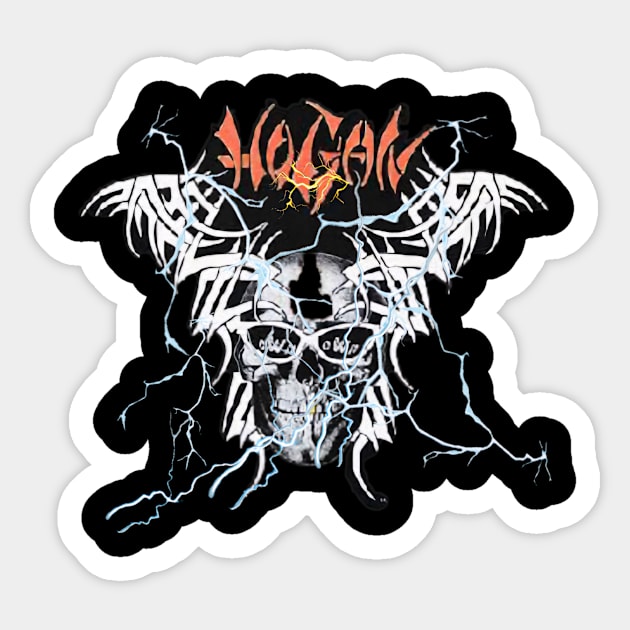 Hollywood Hogan Strikes Twice Sticker by The Store Name is Available